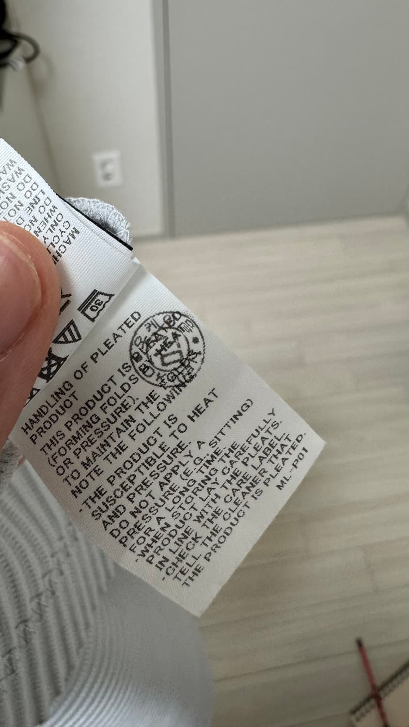 [3] 옴므 플리세 이세이 미야케 반팔 티셔츠 라이트 그레이 상품이미지7