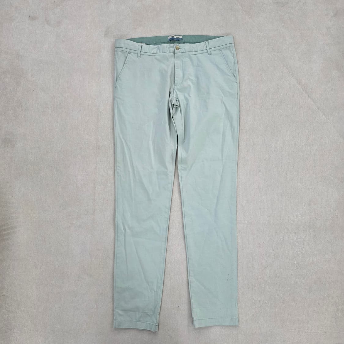 [44] 새상품 자라 남성 민트 면 치노팬츠 1231J 상품이미지1