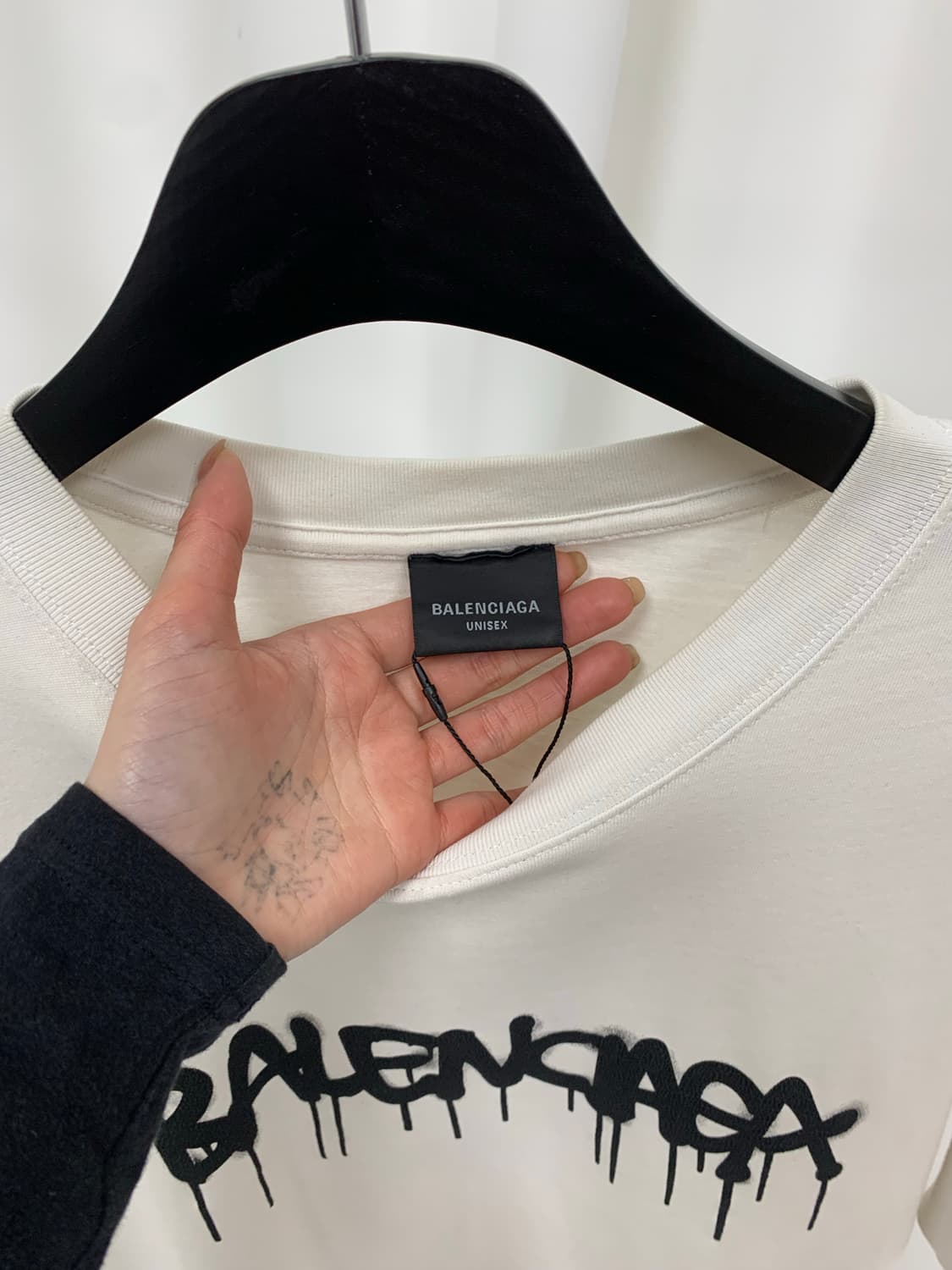 Balenciaga logo short-sleeve T-shir 상품이미지3