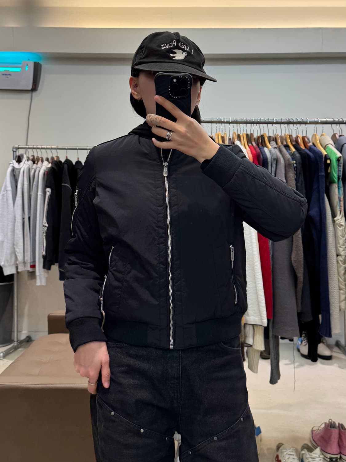 캘빈클라인진스 멀티지퍼 봄버 상품이미지4