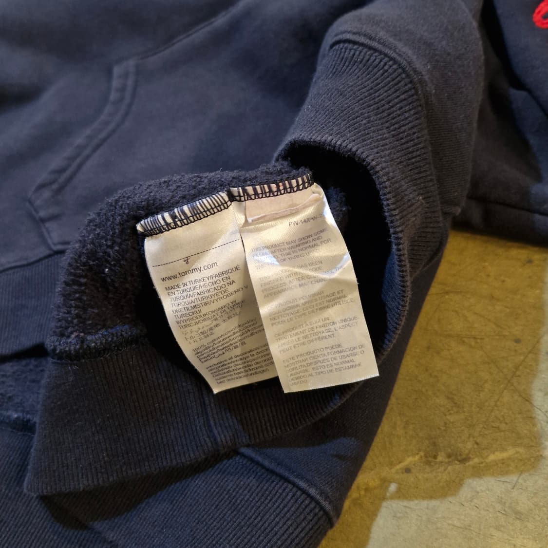 타미힐피거 국기 패치 후드티 상품이미지3