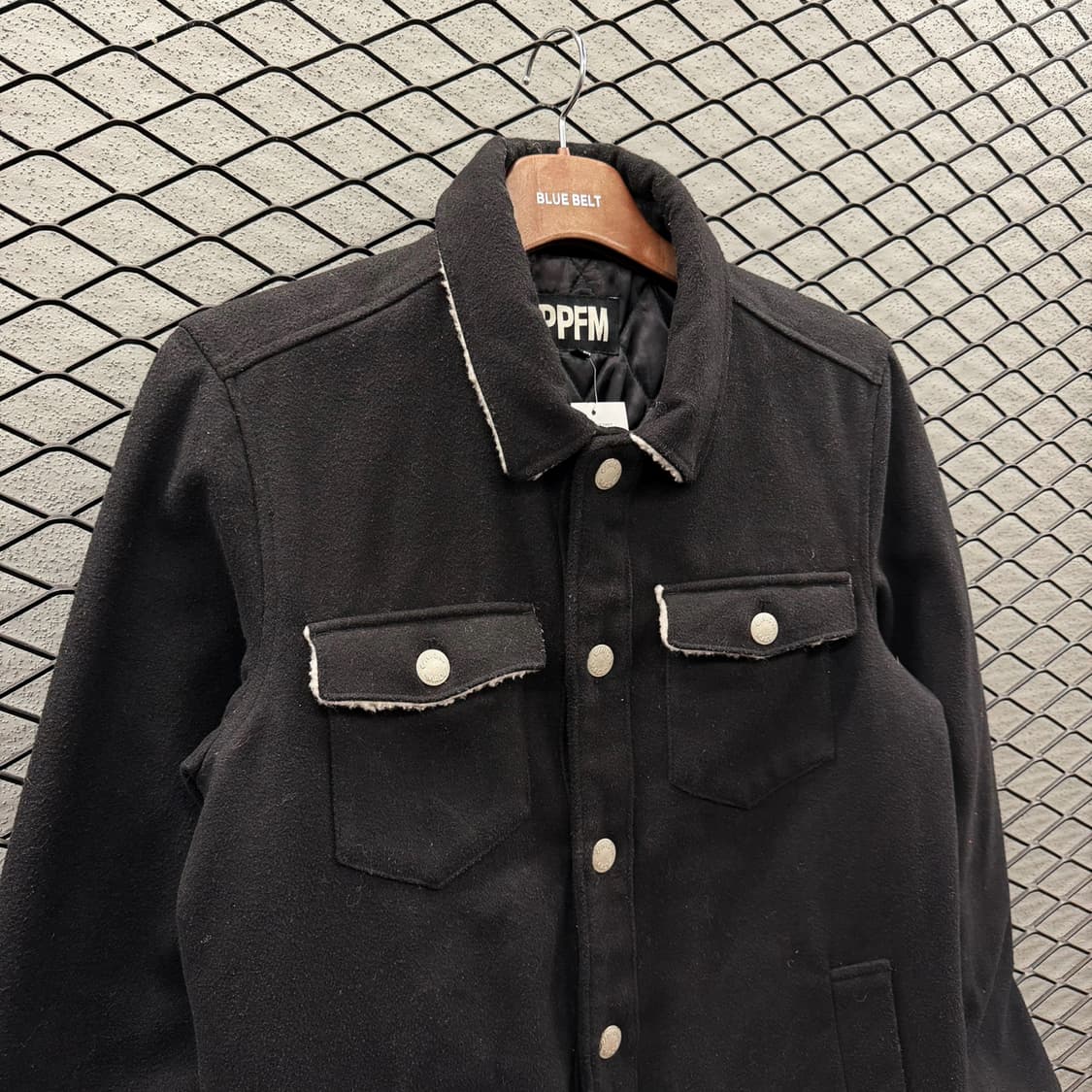 JPN VINTAGE 울 트러커자켓 멀티포켓 양각버튼 디테일 스트레이트핏 상품이미지4