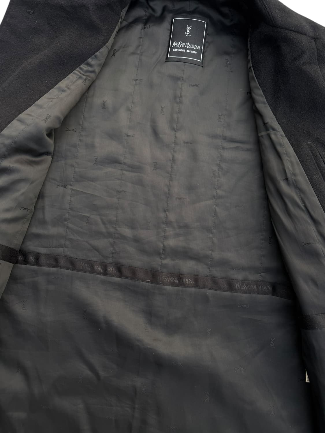 Yves Saint Laurent 입생로랑 캐시미어 블렌드 코트 상품이미지3