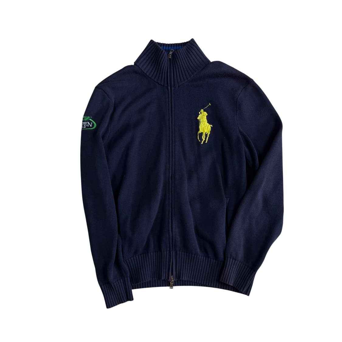폴로 니트집업 상품이미지1