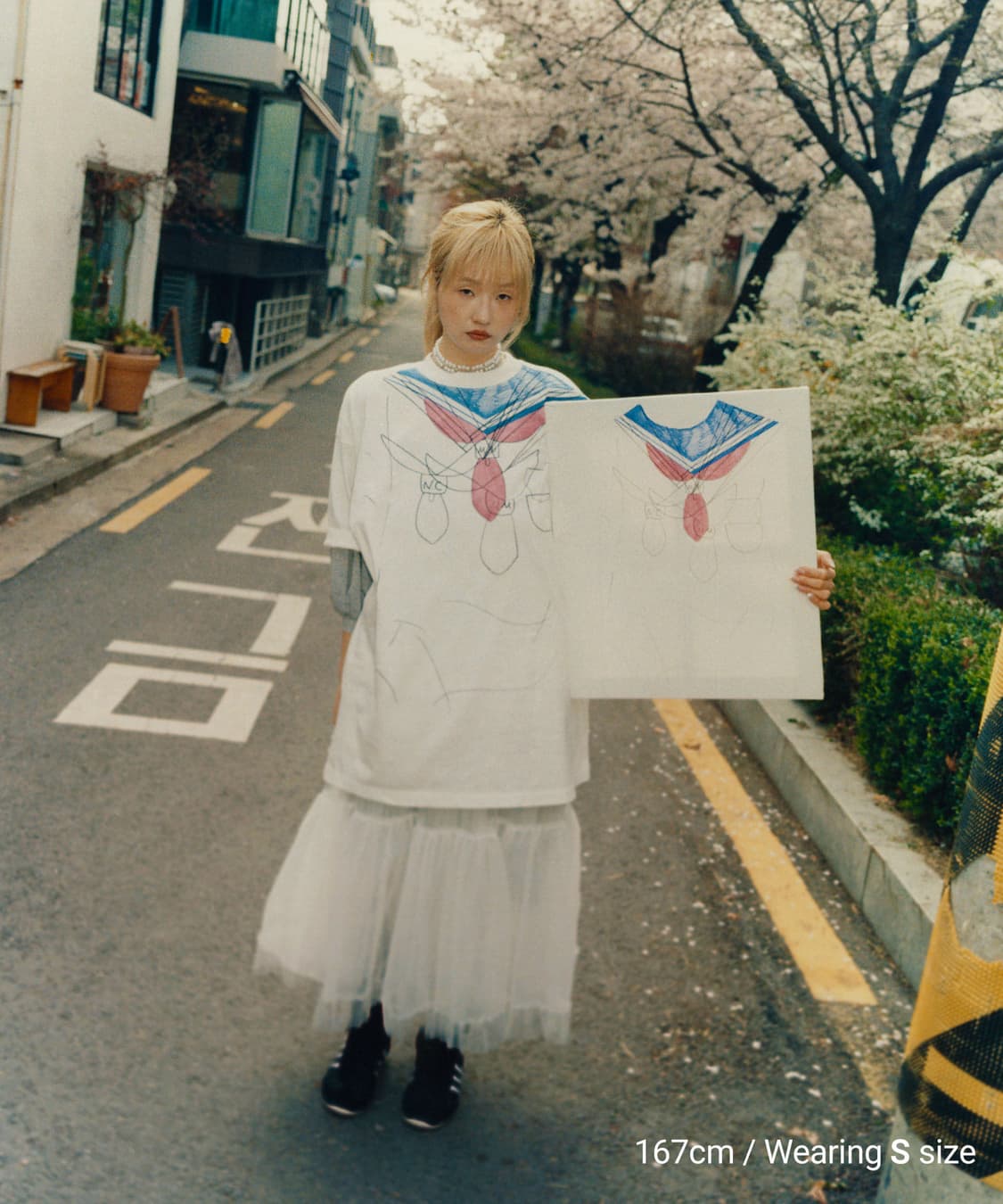 나이스고스트클럽 미미짱  세일러 반팔 상품이미지2