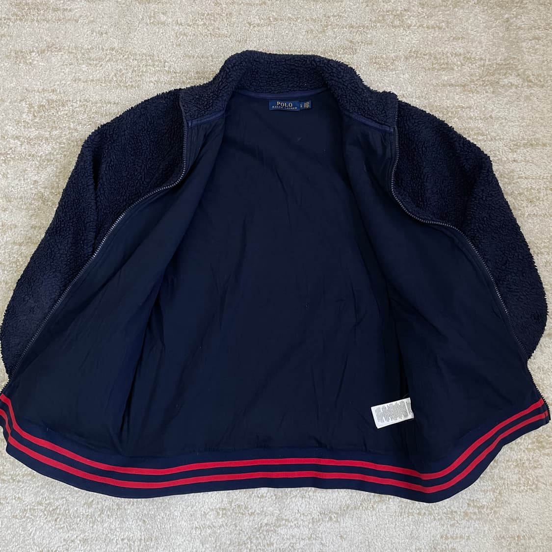 [L] 00s 폴로 랄프로렌 쉐르파 플리스 (후리스)자켓  상품이미지3