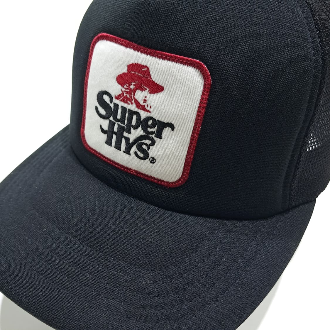 CL980 히스테릭글래머 일본판 Super Hys 블랙 메쉬 트러커캡  상품이미지1