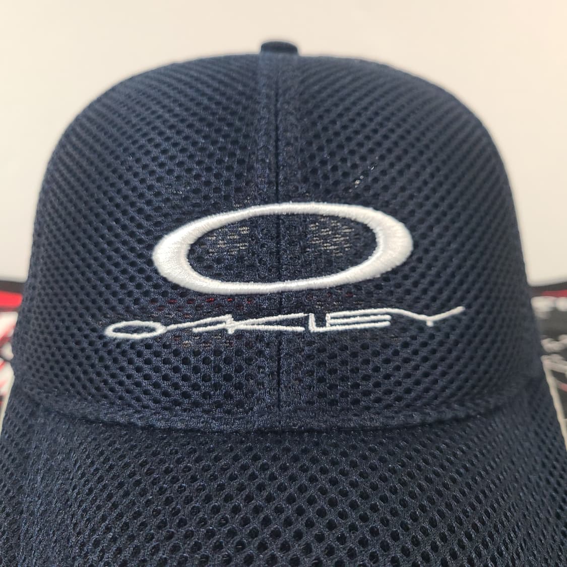 오클리 빈티지 자수 로고 메쉬 캡 모자 볼캡 상품이미지2