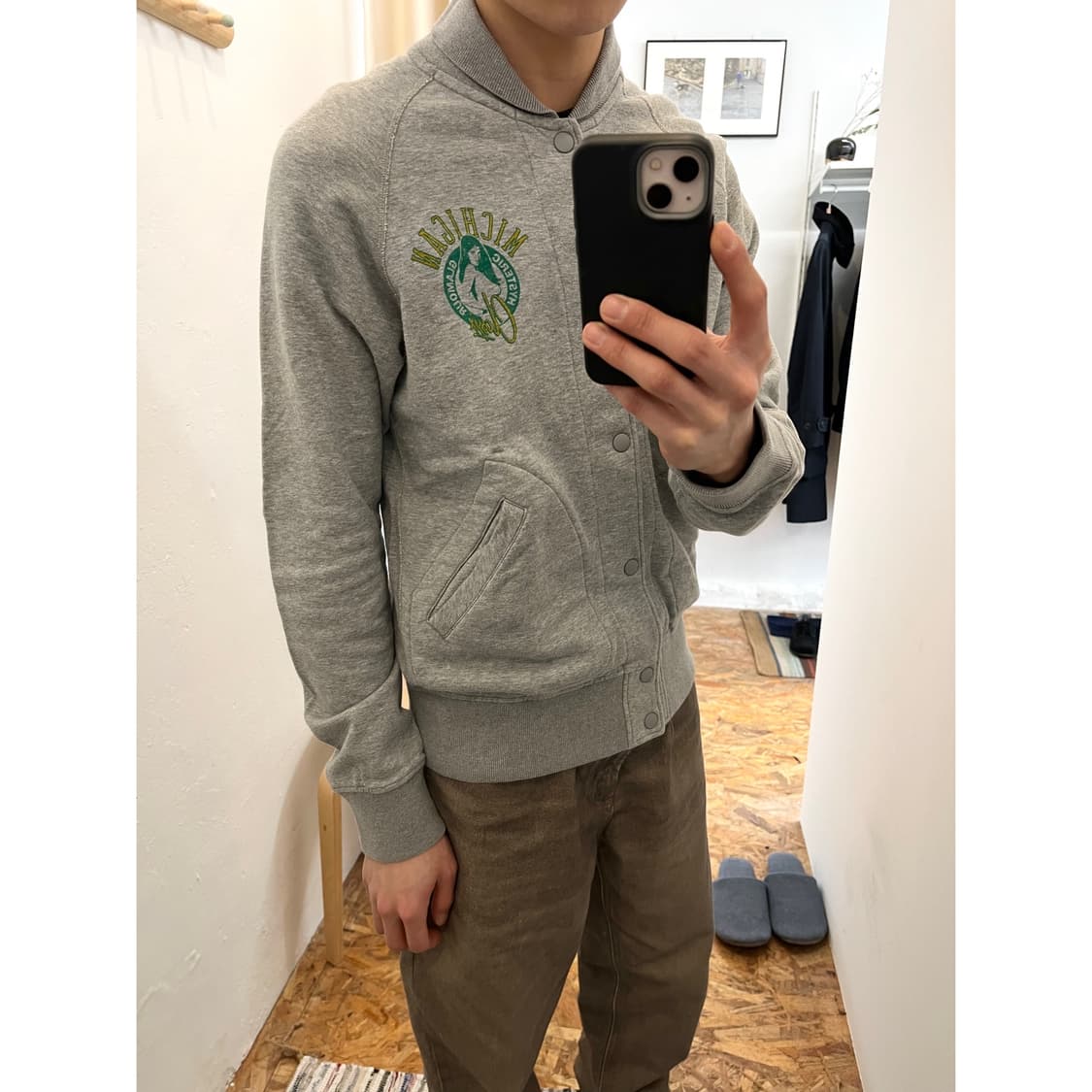 히스테릭 글래머 스웨트 블루종 상품이미지1