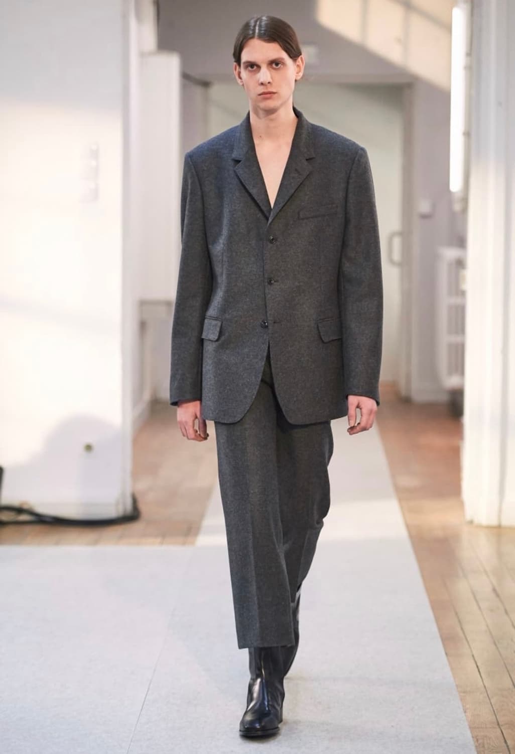 르메르 19FW 라나울 셋업 다크그레이 상품이미지1