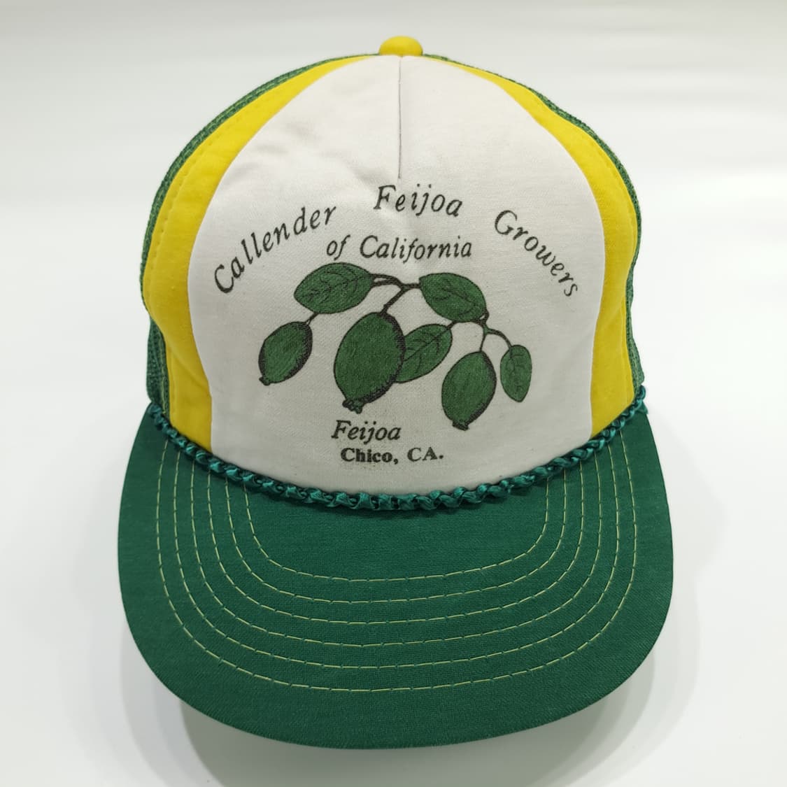 80s Feijoa Growers 빅 로프 메쉬 트러커캡 P1357 상품이미지3