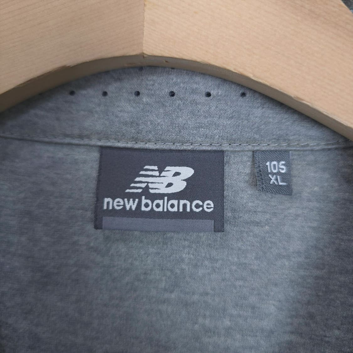 뉴발란스 New Balance 기능성 스트레치 긴팔 셔츠 그레이 105 상품이미지5
