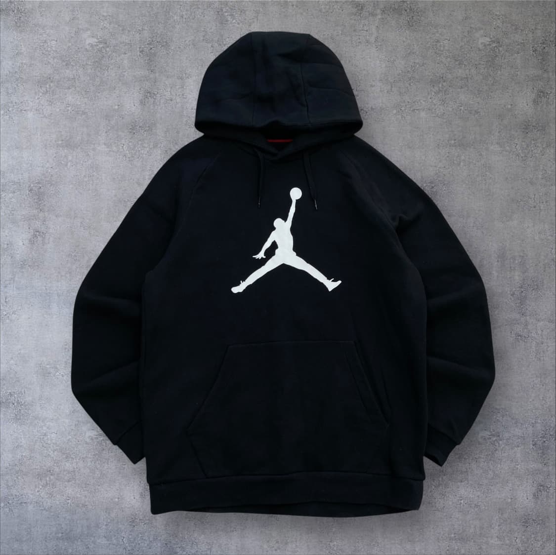 조던 빅로고 블랙 후드티 상품이미지1