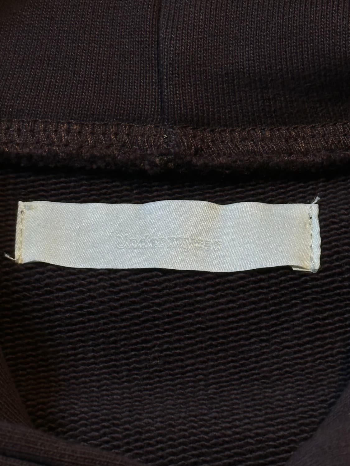 22FW 언더마이카 퍼디션 오글레베일 후드티 옥스 블러드 상품이미지4