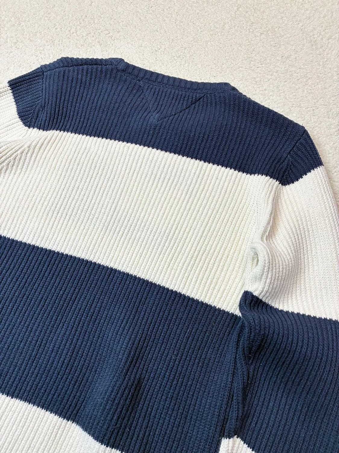 타미힐피거 스트럭처 플래그 크루넥 스웨터 PN6115    상품이미지6