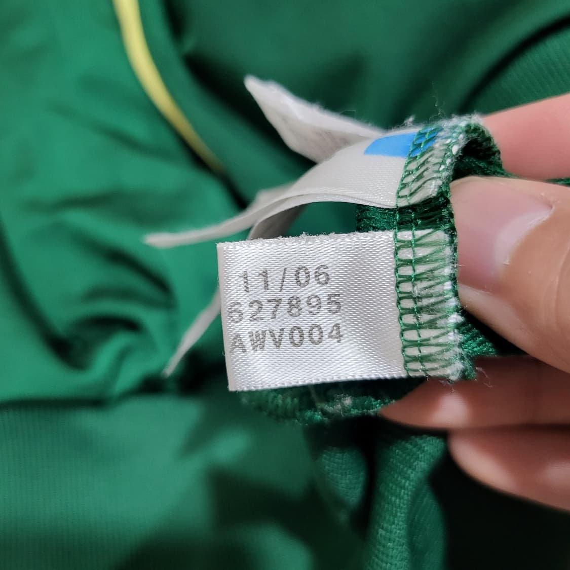 아디다스 슈퍼스타 트랙탑 져지 초록/옐로 (100) 상품이미지5