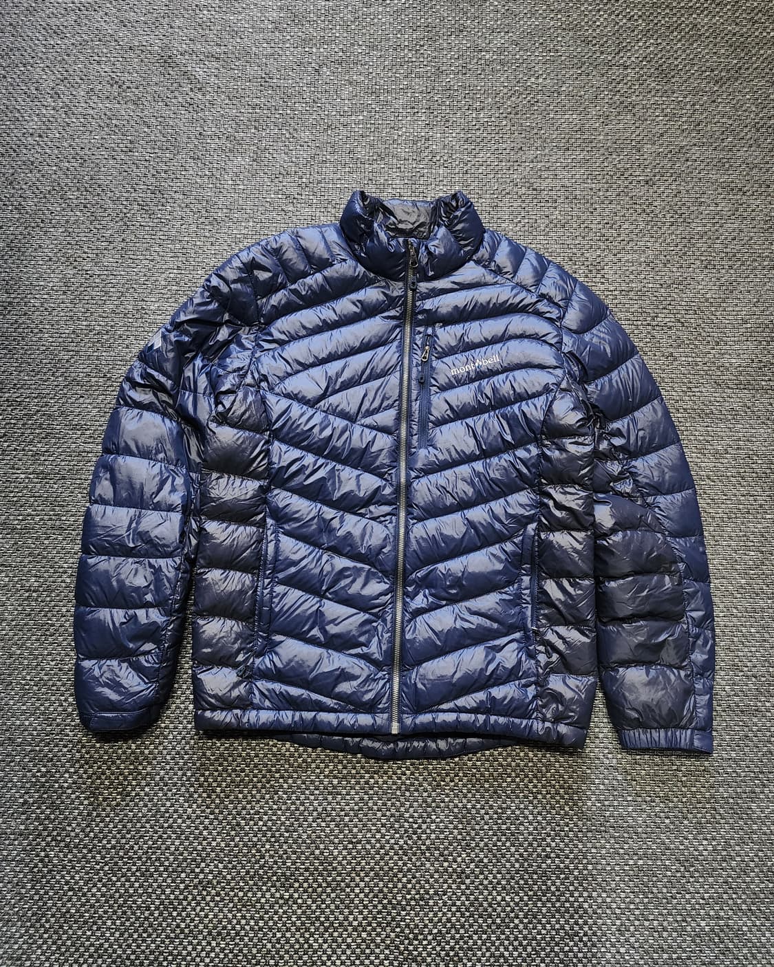 몽벨 네이비 경량 구스다운 패딩   100 L사이즈  상품이미지1