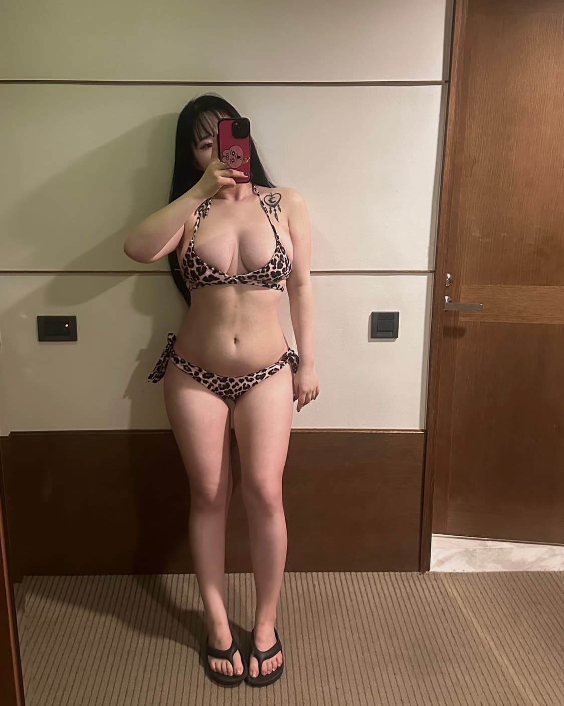 레오파드 비키니 상품이미지2