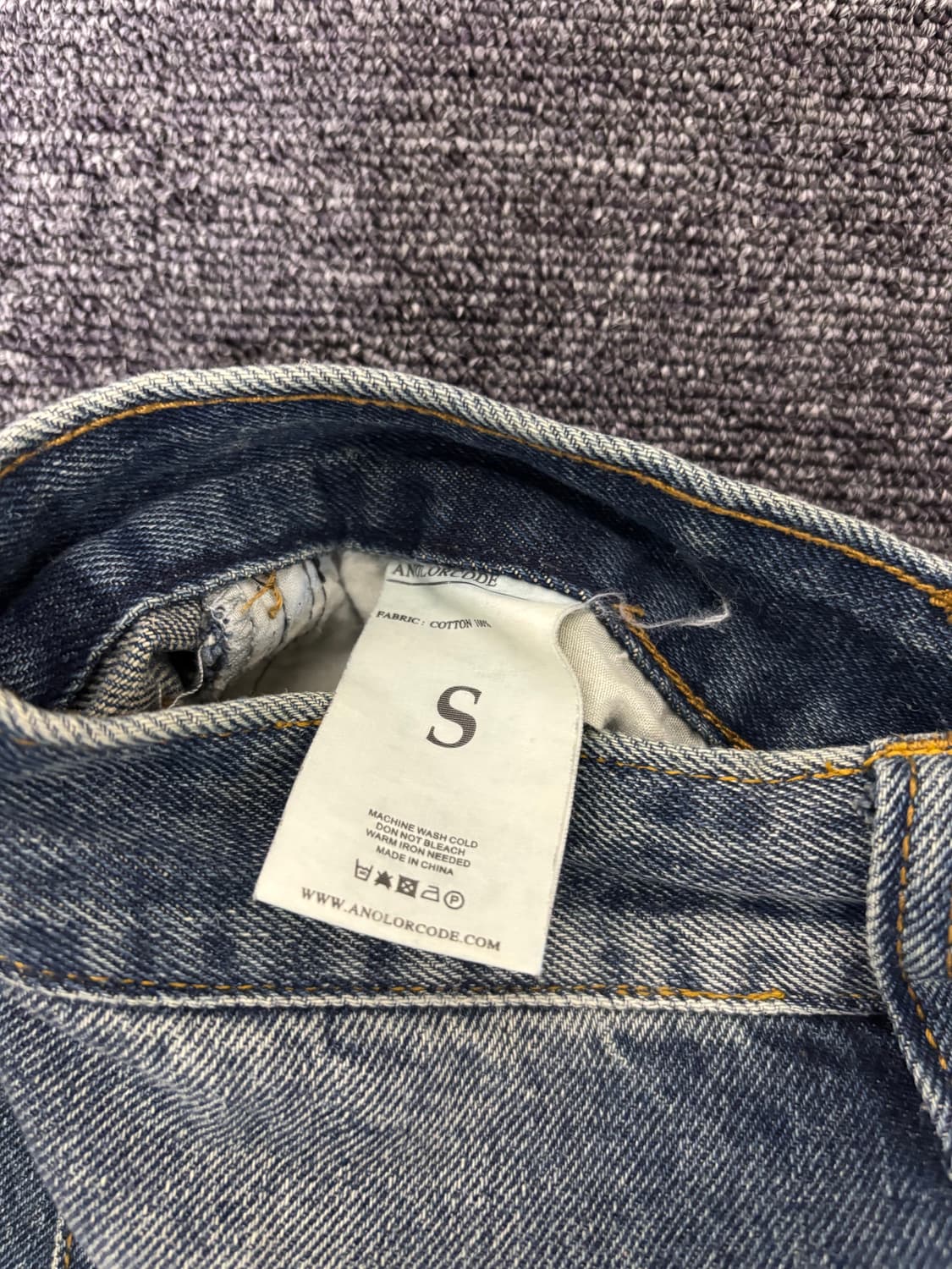 어널러코드 데님팬츠 (중청) 상품이미지3