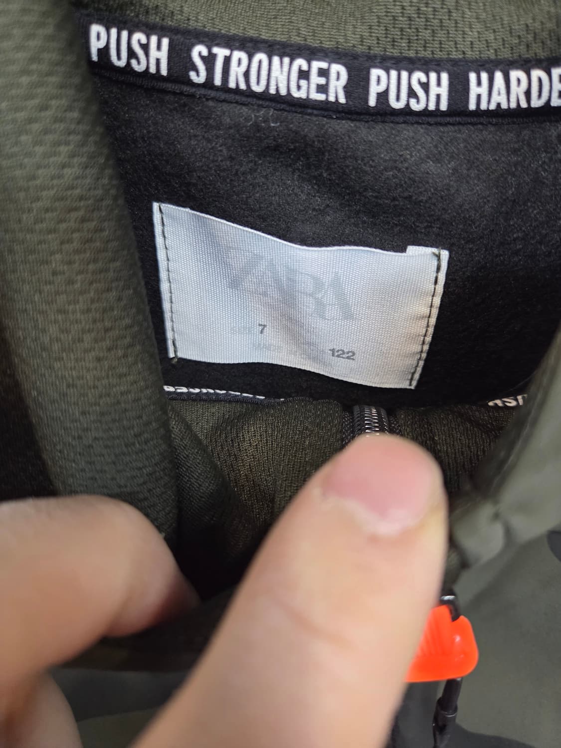 자라 키즈 밀리터리 카모 안감기모 방수 후드자켓 7 122cm 상품이미지3