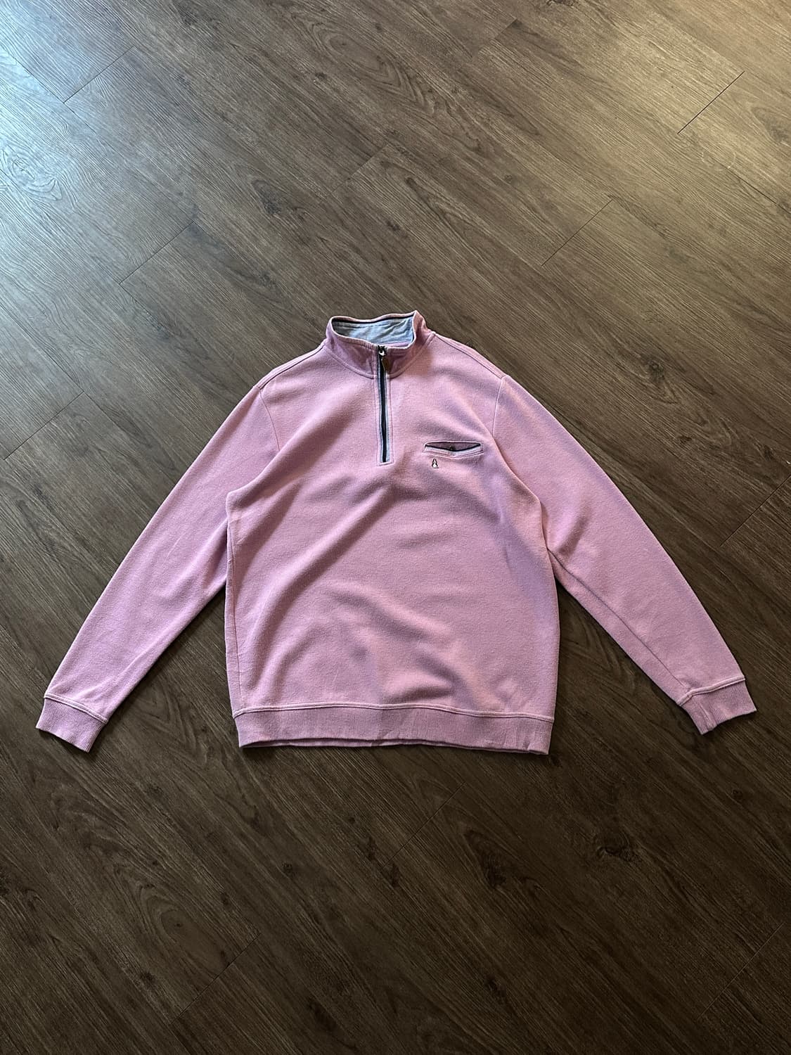 Hush Puppies 쿨톤핑크 하프 집업 니트 상품이미지8