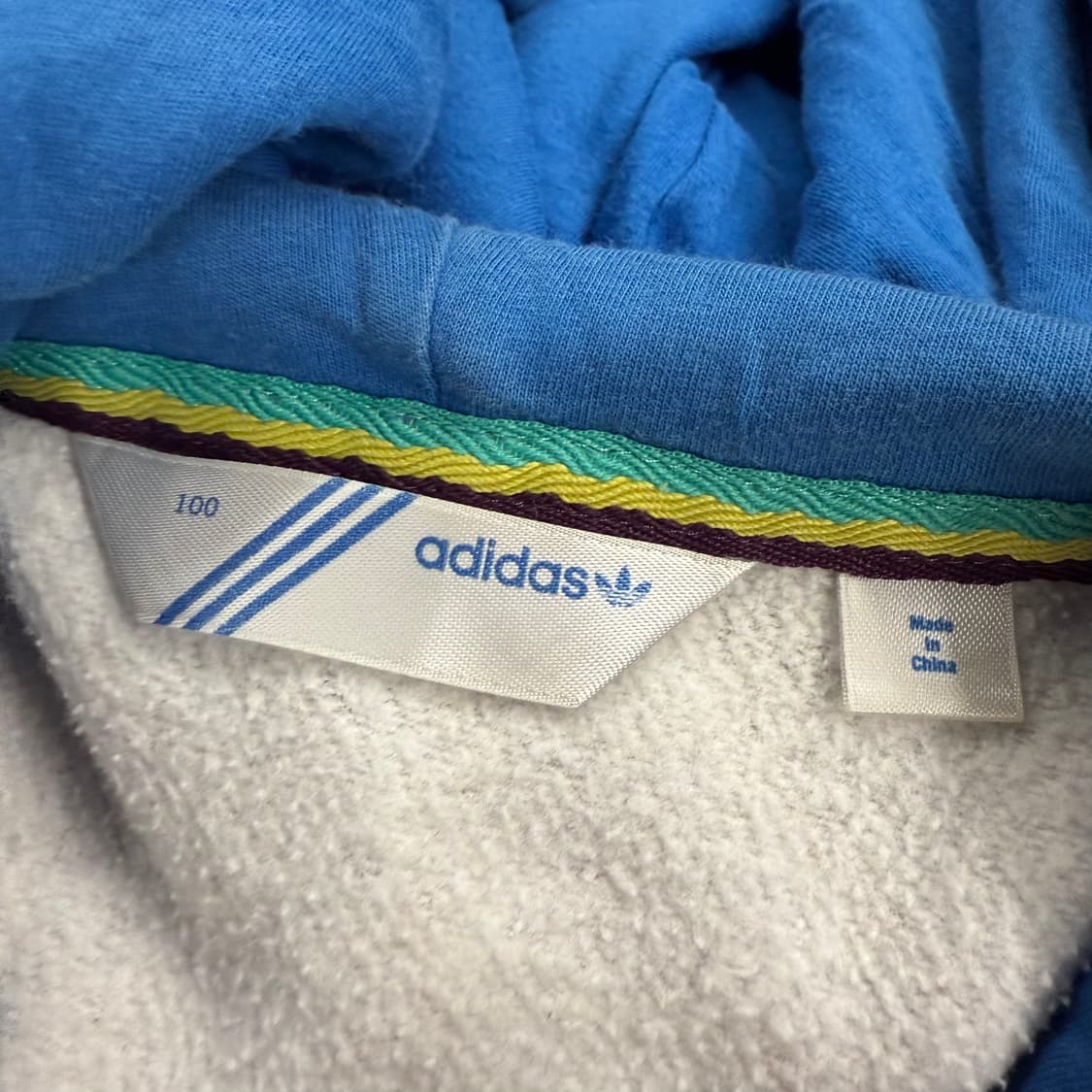 [정품/100] 아디다스 패턴 후드집업 b14 상품이미지5