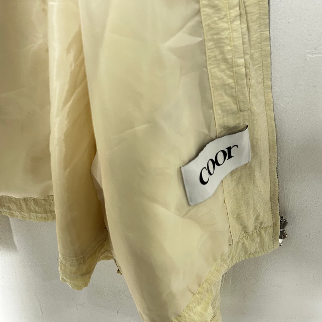 쿠어 빈티지 골드 베이지 투웨이 자켓 상품이미지3