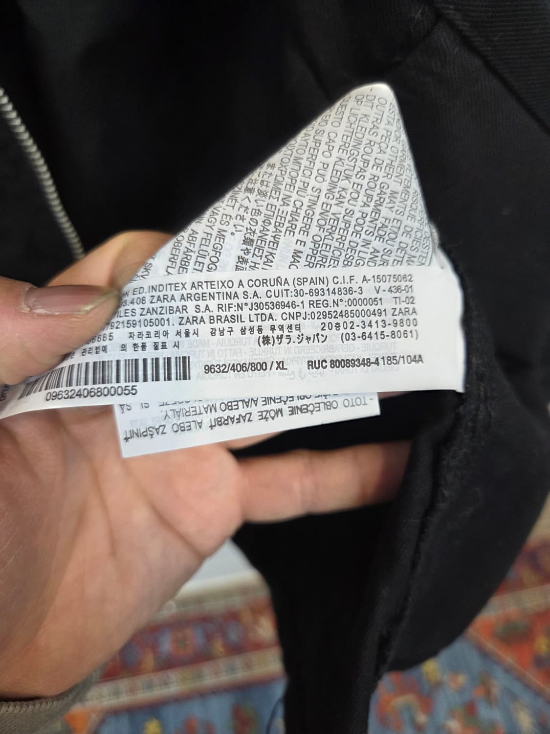 자라 투웨이 미니멀 셔츠형 자켓 xl 상품이미지4