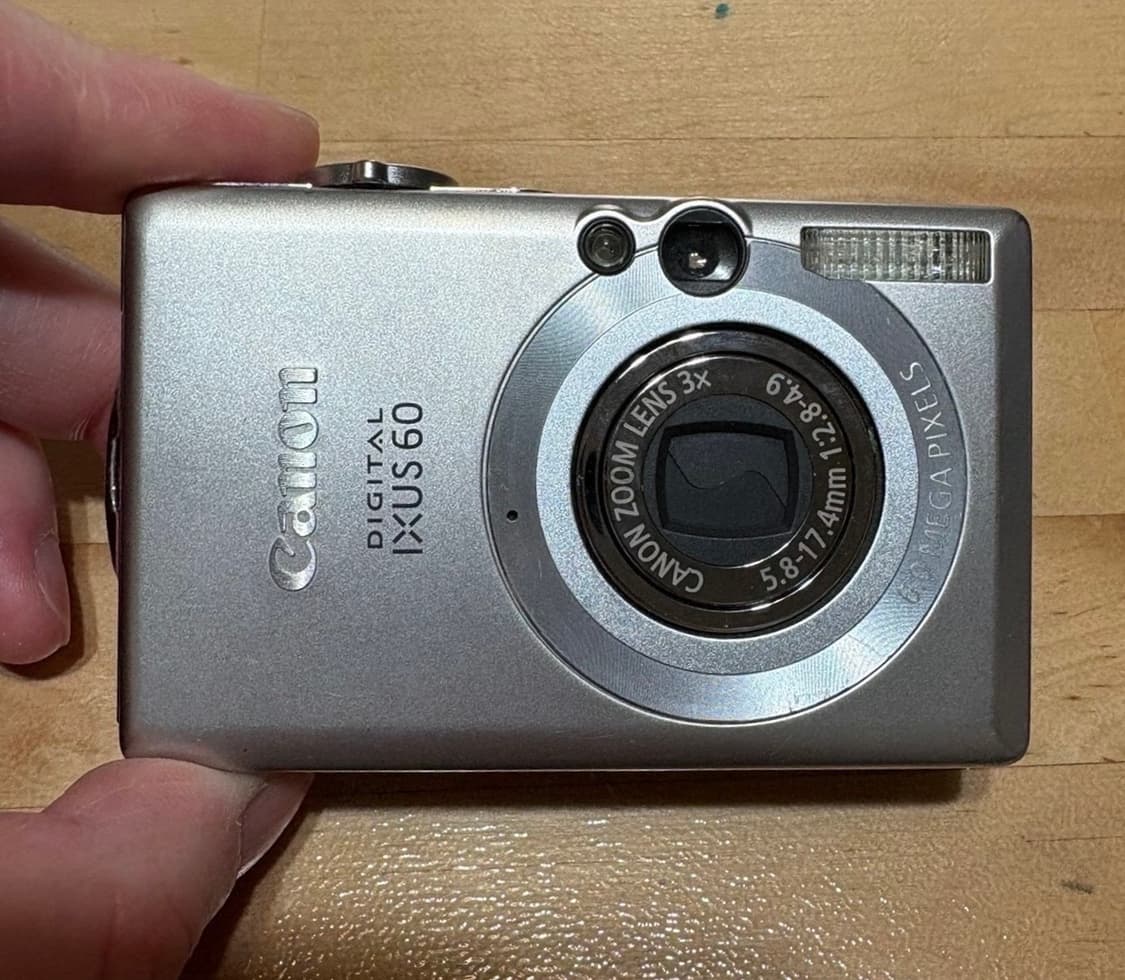 캐논 익서스 60 CANON IXUS 60 빈티지 디지털카메라 디카 상품이미지7