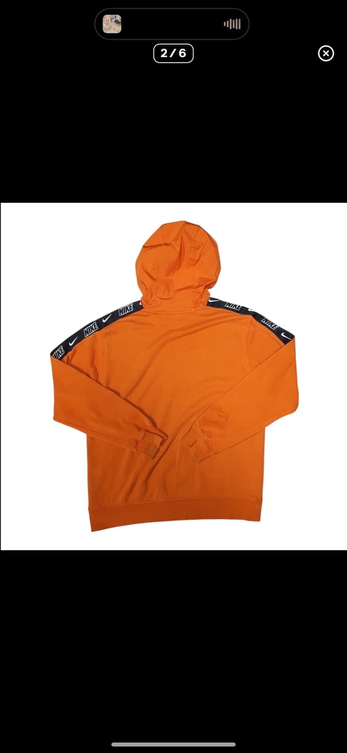  (바배) 나이키 텦입 로고 후드티 상품이미지2