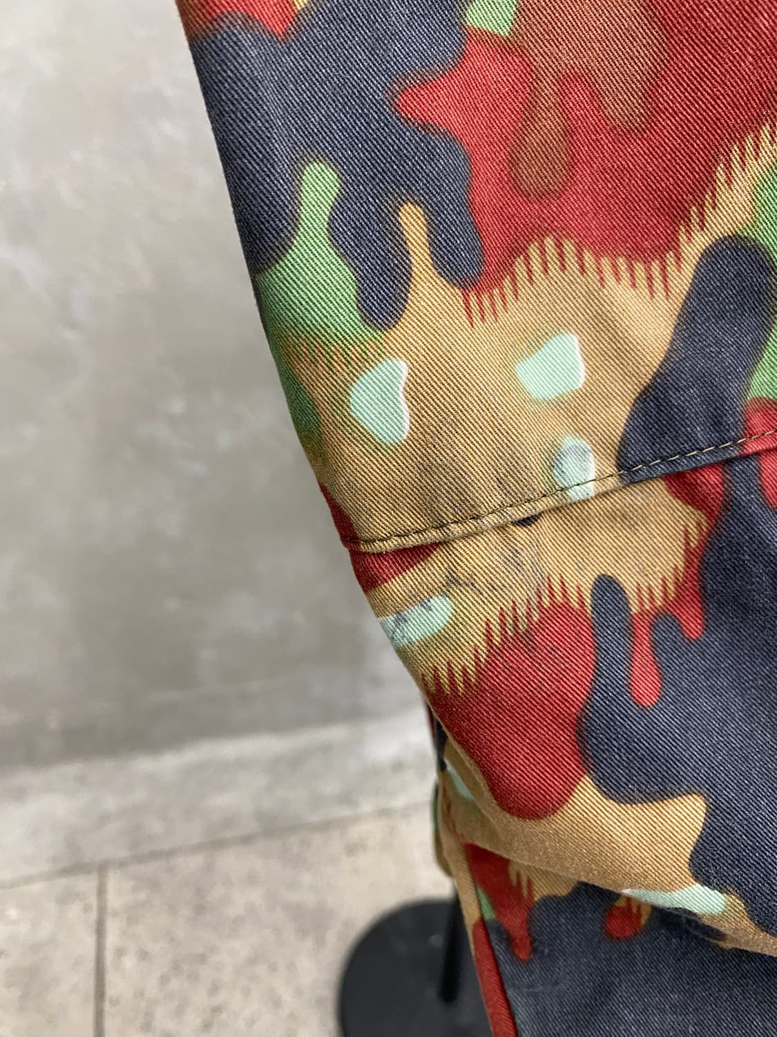 [L-XL] 80s 스위스 밀리터리 M83 카모플라쥬 자켓 상품이미지6