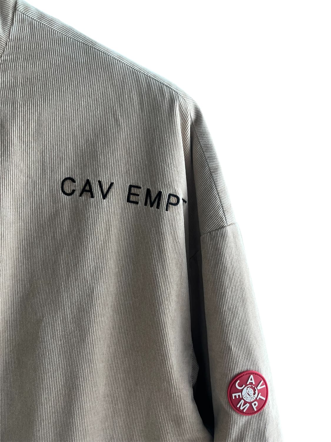 [L] 카브엠트 코듀로이 패디드 집 자켓 베이지 상품이미지4