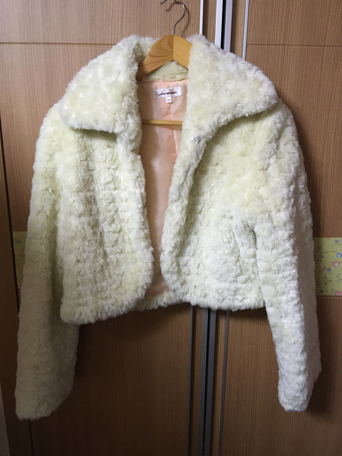 화이트 퍼 자켓🪽🤍 상품이미지1