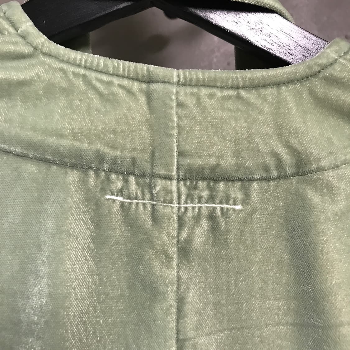 MM6 마르지엘라 벨벳 롱 코트 36(W) 상품이미지6