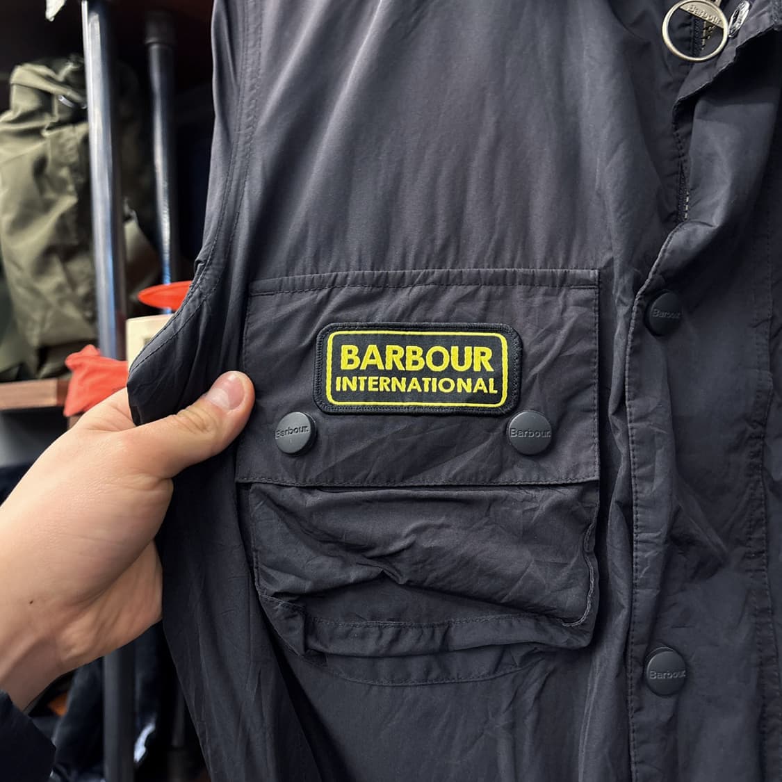 바버 페더웨이드 인터내셔널 나일론 모터사이클 자켓 N1150 상품이미지7