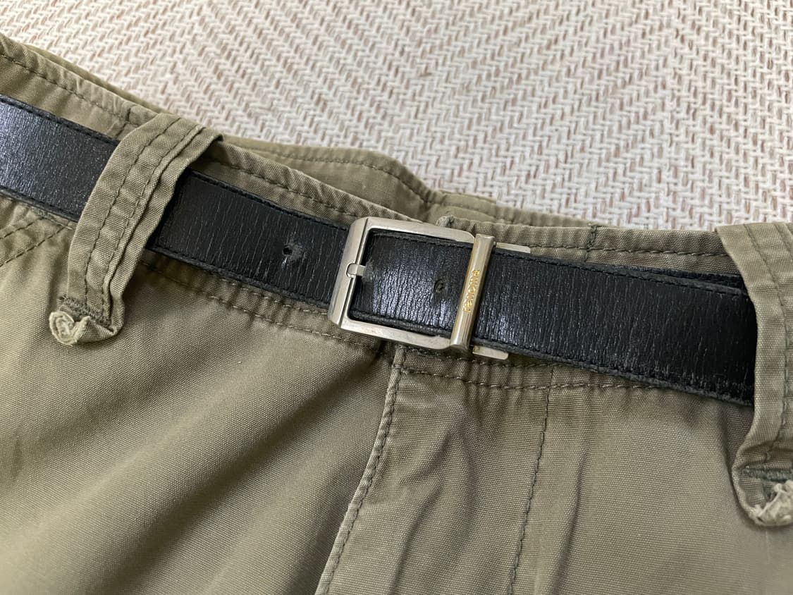 빈티지 레노마 실버 레더 벨트 J03702 상품이미지2