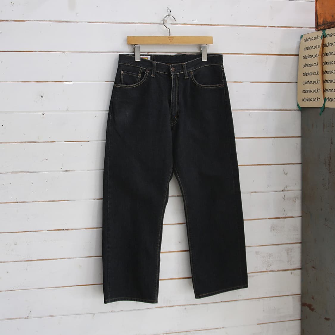 (착용컷) BIG JOHN SP102 데님 팬츠 (남성용 31.5) 상품이미지2
