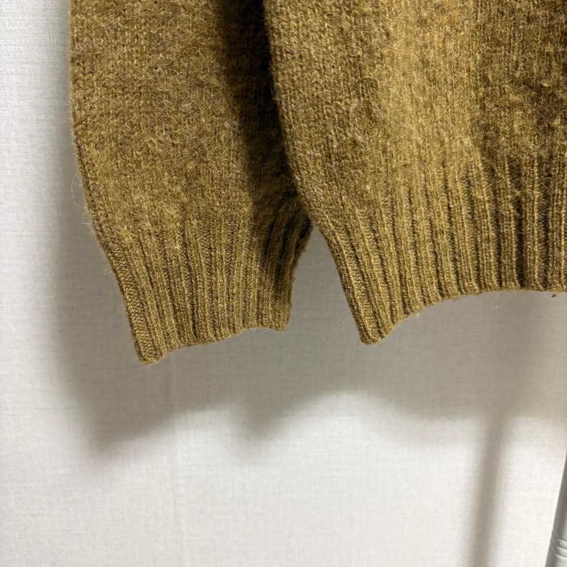 할리 오브 스코틀랜드 쉐기독 크루넥 니트 / 아스파라거스, L 상품이미지5