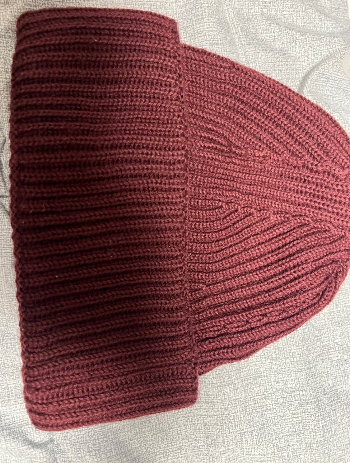 메종키츠네 비니 버건디 상품이미지2