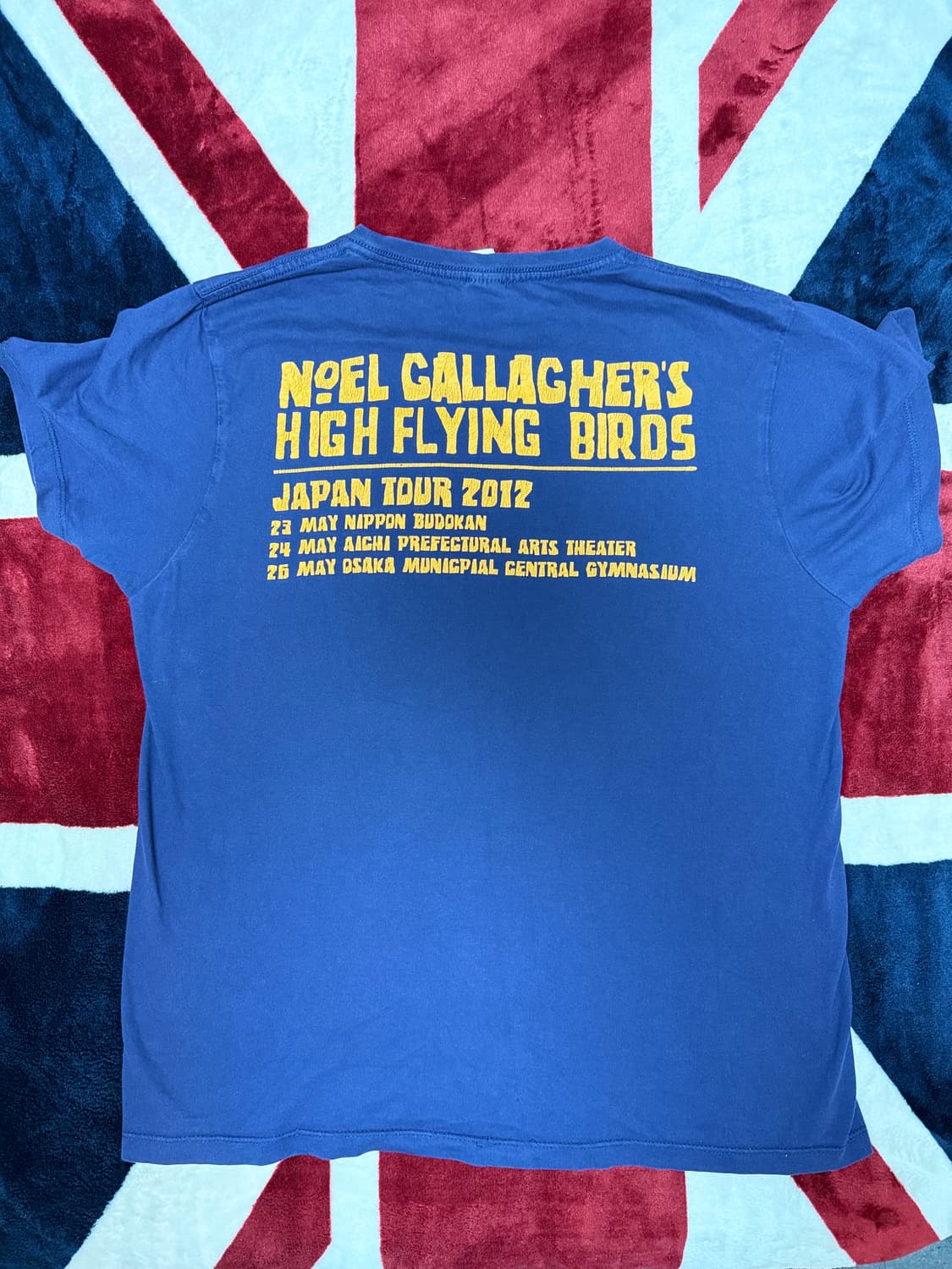 오아시스 노엘갤러거하이플라잉버즈 공식 일본 투어 티셔츠 상품이미지3