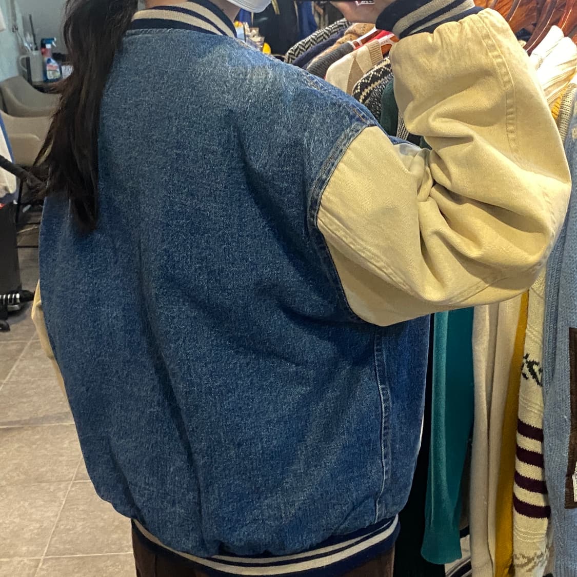 [NO.9] VTG 데님 바시티 자켓 상품이미지5