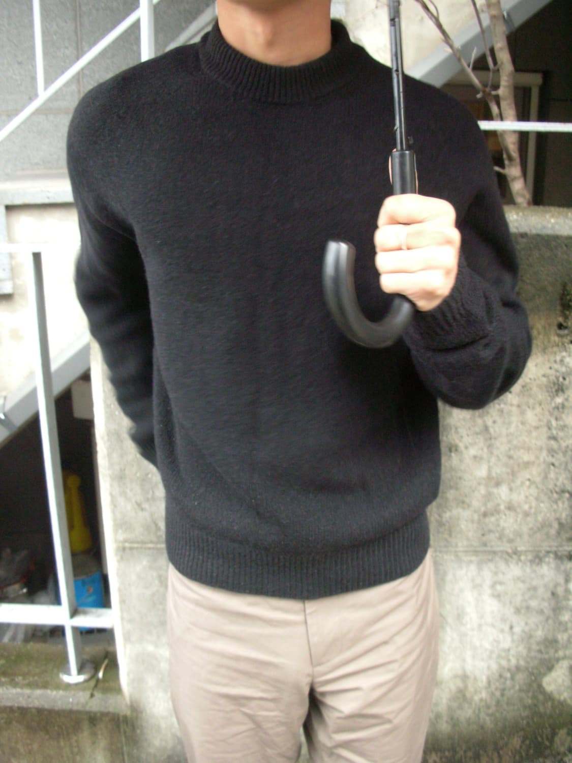 lemair wool knit black 상품이미지1