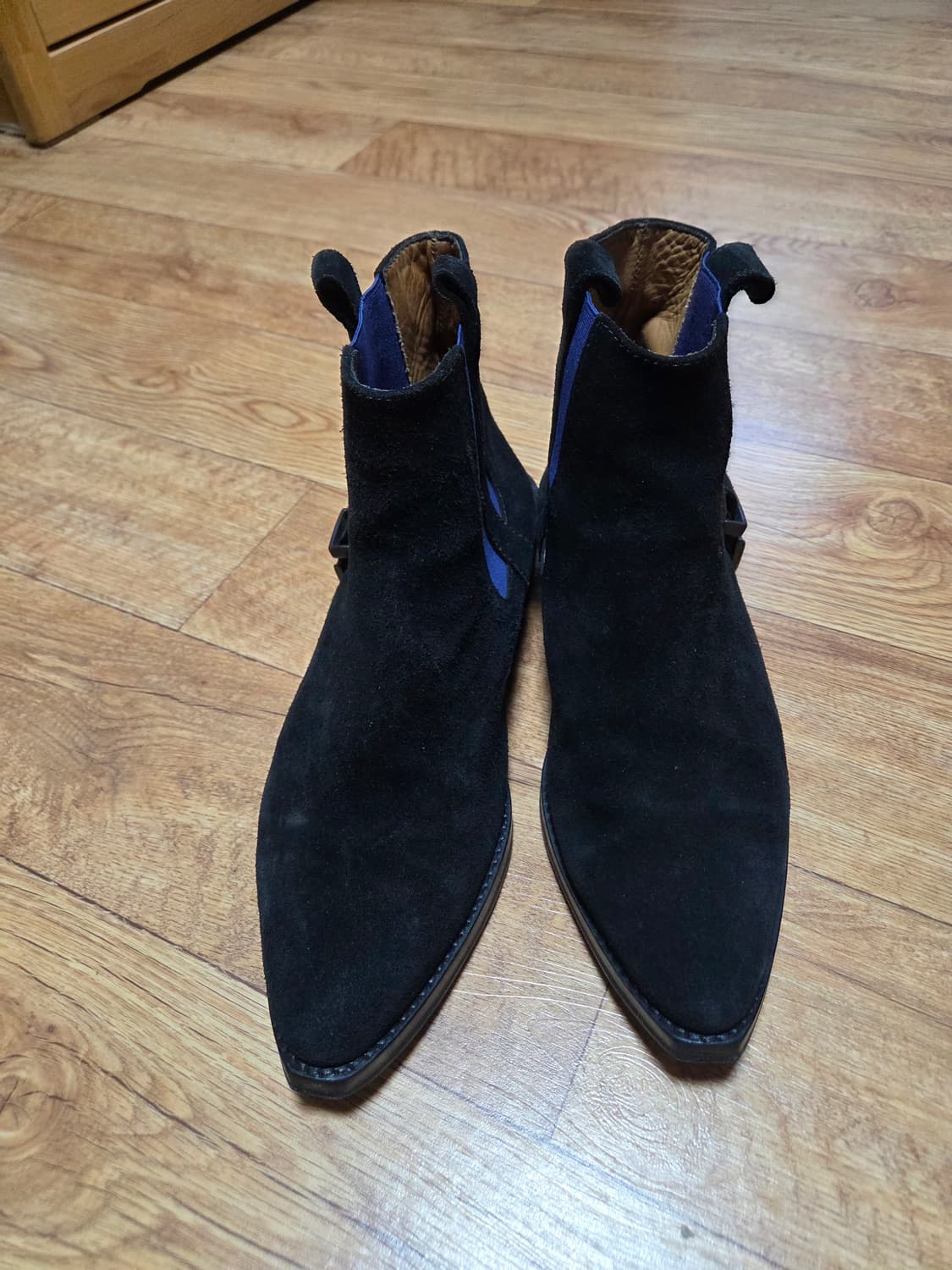 toga virilis 토가 비릴리스 블랙 스웨이드 부츠 42 상품이미지2