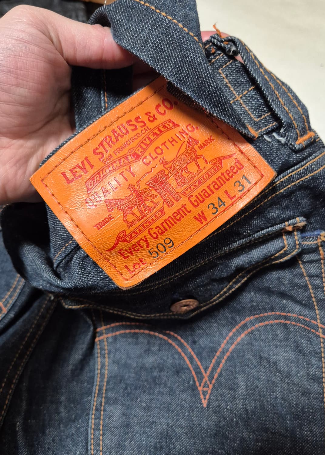 90s 리바이스 509 빈티지 상품이미지6