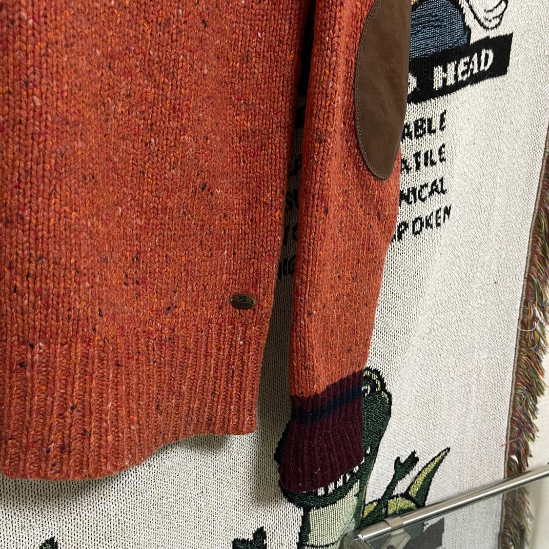 스카치앤소다 엘보우 패치 니트 상품이미지3