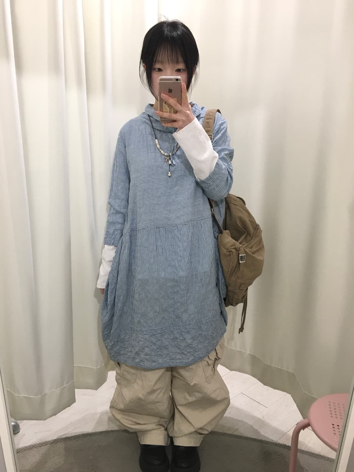 Stripe balloon onepiece 상품이미지2