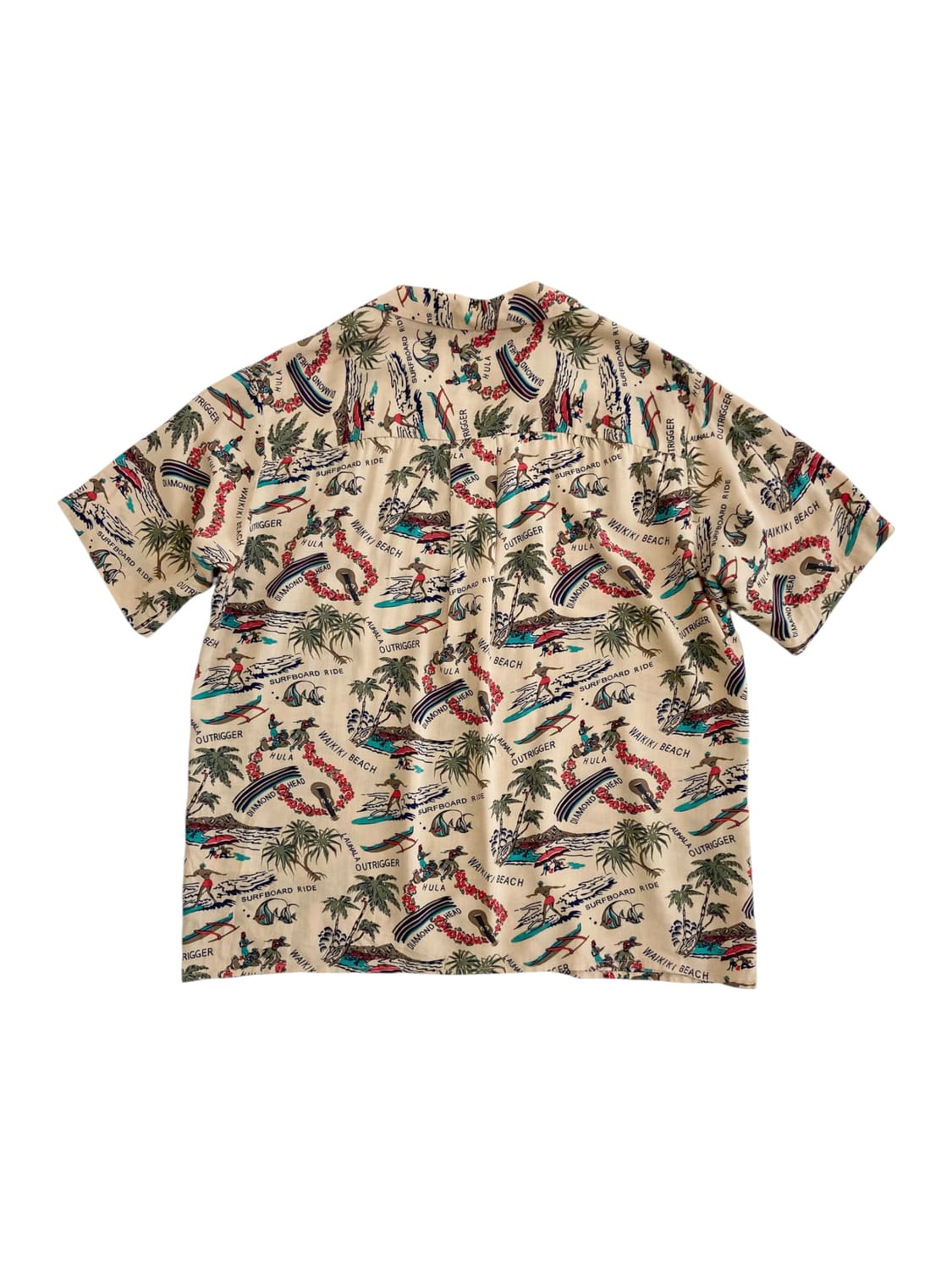 Avanti Rayon Aloha Shirt 상품이미지2