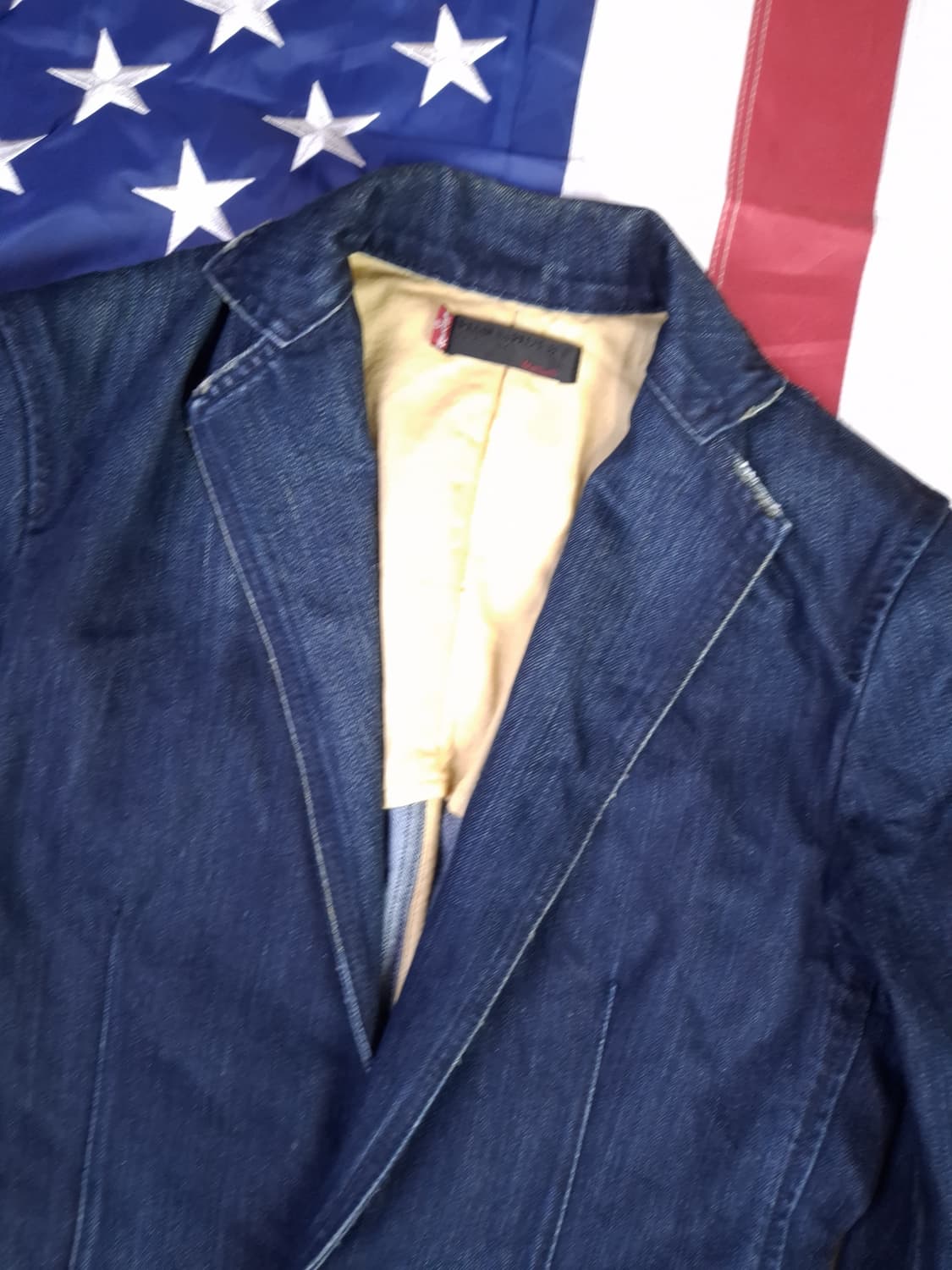 오리지날 일본판 리바이스 레드탭 프리미엄 데님 블레이저 상품이미지2