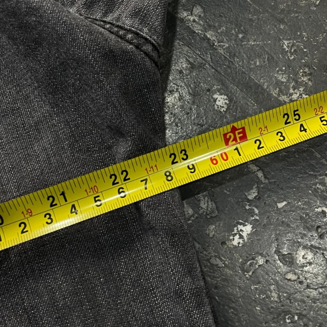 스튜디오 톰보이 흑청 데님 셔츠 상품이미지6