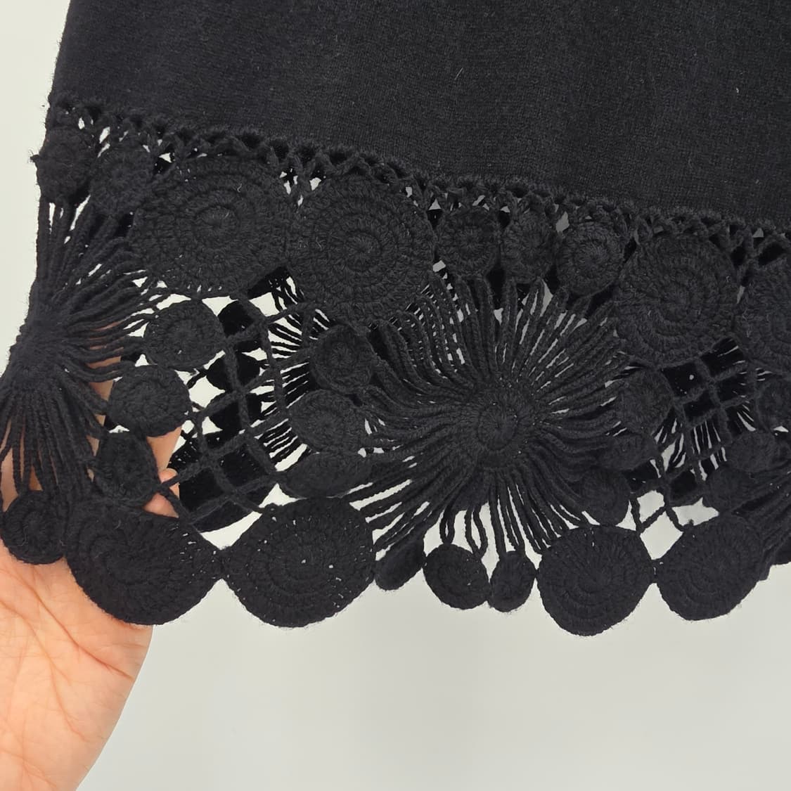 R.E.D Valentino 울 캐시미어 니트 원피스 상품이미지2